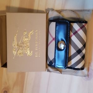 Authentic Burberry Check Bifold Wallet